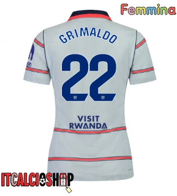 Atletico Madrid Alejandro Grimaldo #22 Terza Maglia Femmina 2026-27 Manica Corta